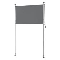KLEMMMARKISE Cimarra - Dunkelgrau, Textil/Metall (200/270cm) - pro.tec