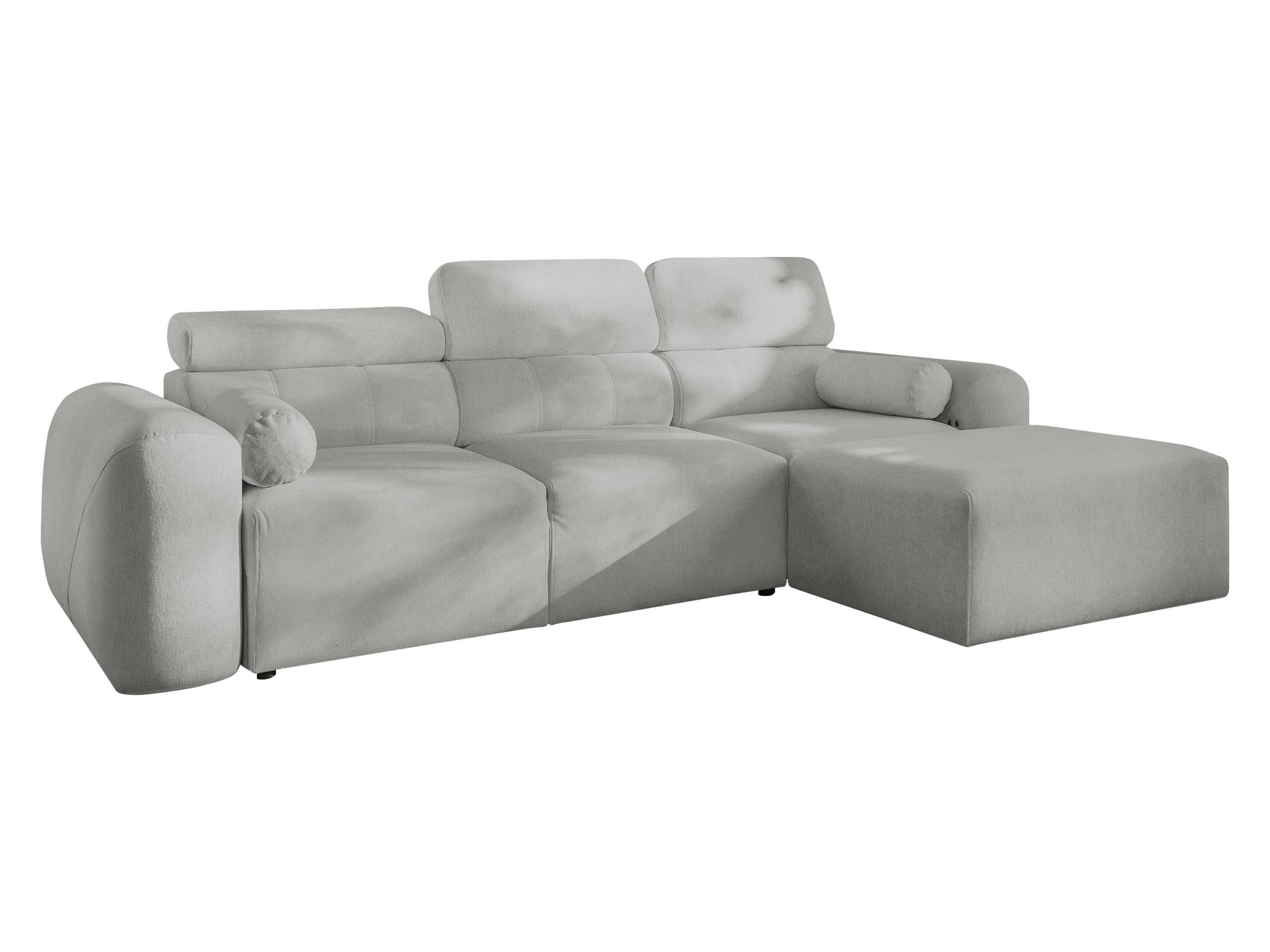 ECKSCHLAFSOFA Volare I, Seite: Rechts - Hellgrau, Holz/Textil (269/182cm) - MIRJAN24