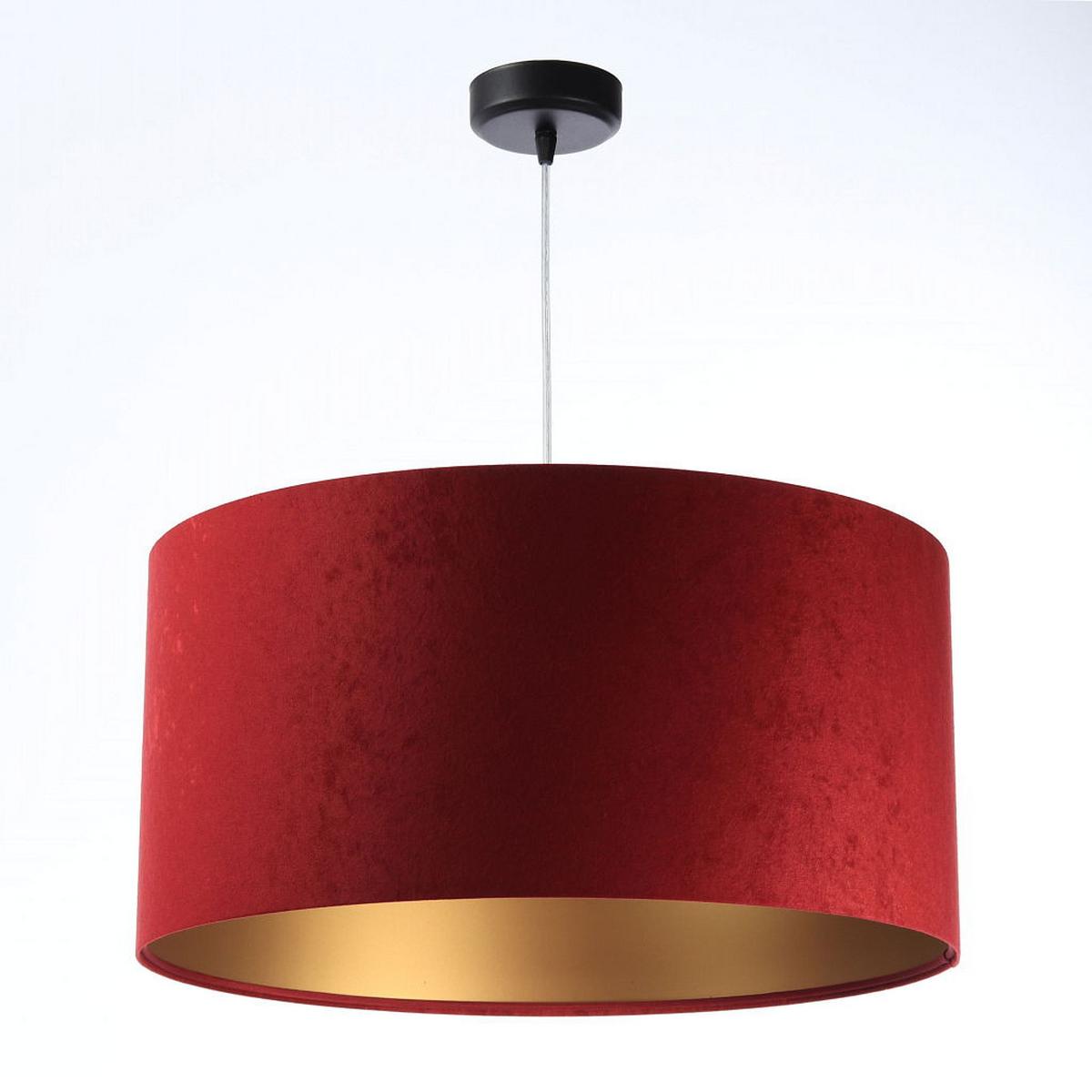 HÄNGELEUCHTE Gold 40/20 cm - Rot/Goldfarben, Kunststoff (40/0.6/20cm) - ONZENO