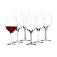 BURGUNDERKELCHE Exquisit transparent 650 ml 6er Set - Transparent, Glas (0.65L) - Stölzle Lausitz