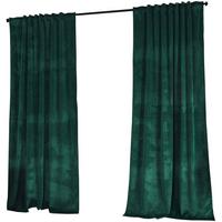 VORHANG 2ER SET MILANO HxB 235x135 cm Grün - Grün, Textil (135/235cm) - Gardinenbox