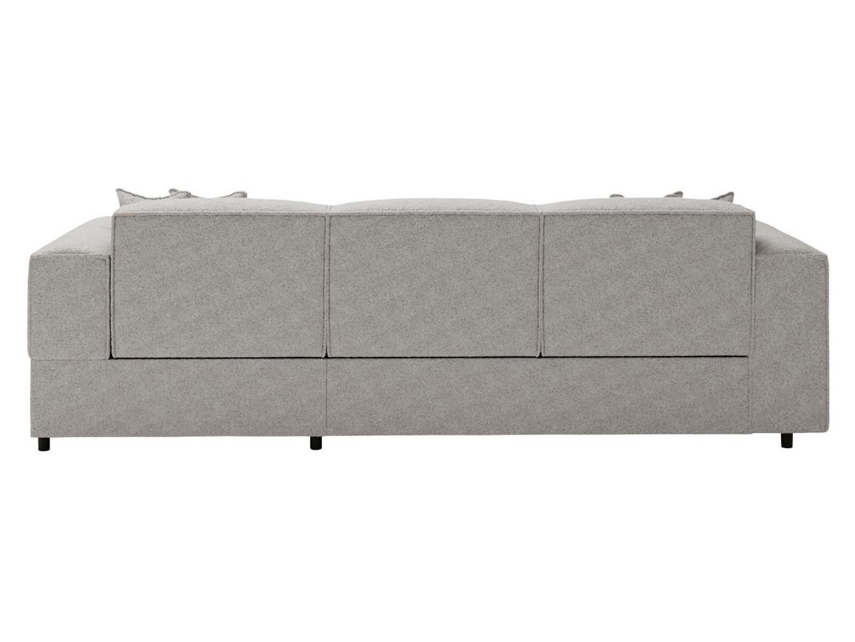 ECKSOFA Santos L, Seite: Rechts - Schwarz/Grau, Holzwerkstoff/Kunststoff (253/166cm) - MIRJAN24