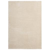 HOCHFLORTEPPICH Antirutsch Uni ALDAN Polyester Beige 120 x 160 cm - Beige, Textil (120/160cm) - KADIMA DESIGN