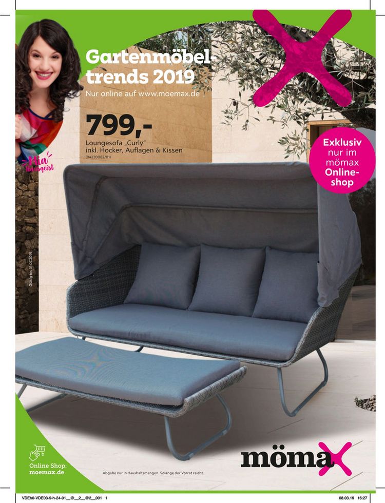 Exklusiv Online - Gartenmöbeltrends 2019