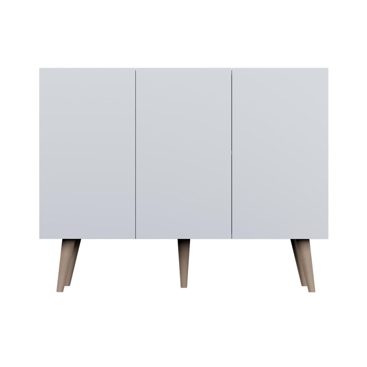SIDEBOARD Toronto Weiß - Weiß, Holzwerkstoff (120/95.5/40cm) - Petits-meubles