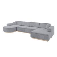 WOHNLANDSCHAFT ARRIO-U2 303x171x83 cm Titanfarben - Titanfarben, Holzwerkstoff/Textil (388/83/171cm) - ALTDECOR