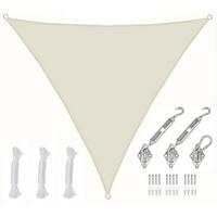 SONNENSEGEL Wasserdicht 400 cm Beige - Beige, Kunststoff (400/400cm) - Amanka