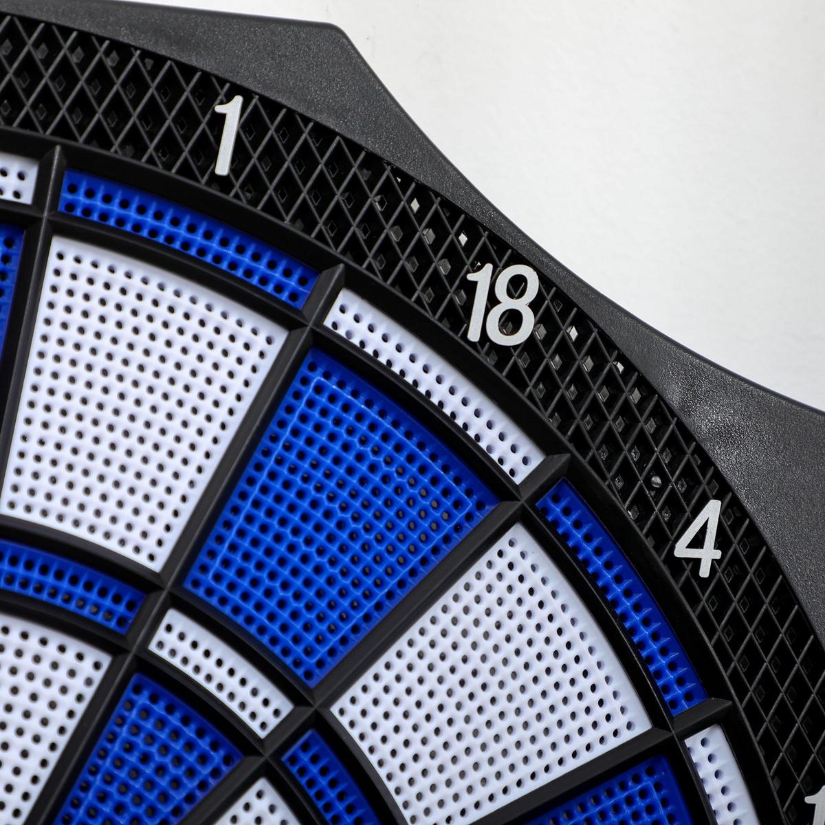 ELEKTRONISCHE Dartscheibe - Schwarz, Kunststoff (45/83cm) - SPORTNOW