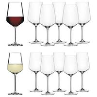 ROT- UND WEISSWEINGLÄSER Style transparent 12-tlg. - Transparent, Glas (0.001L) - Spiegelau