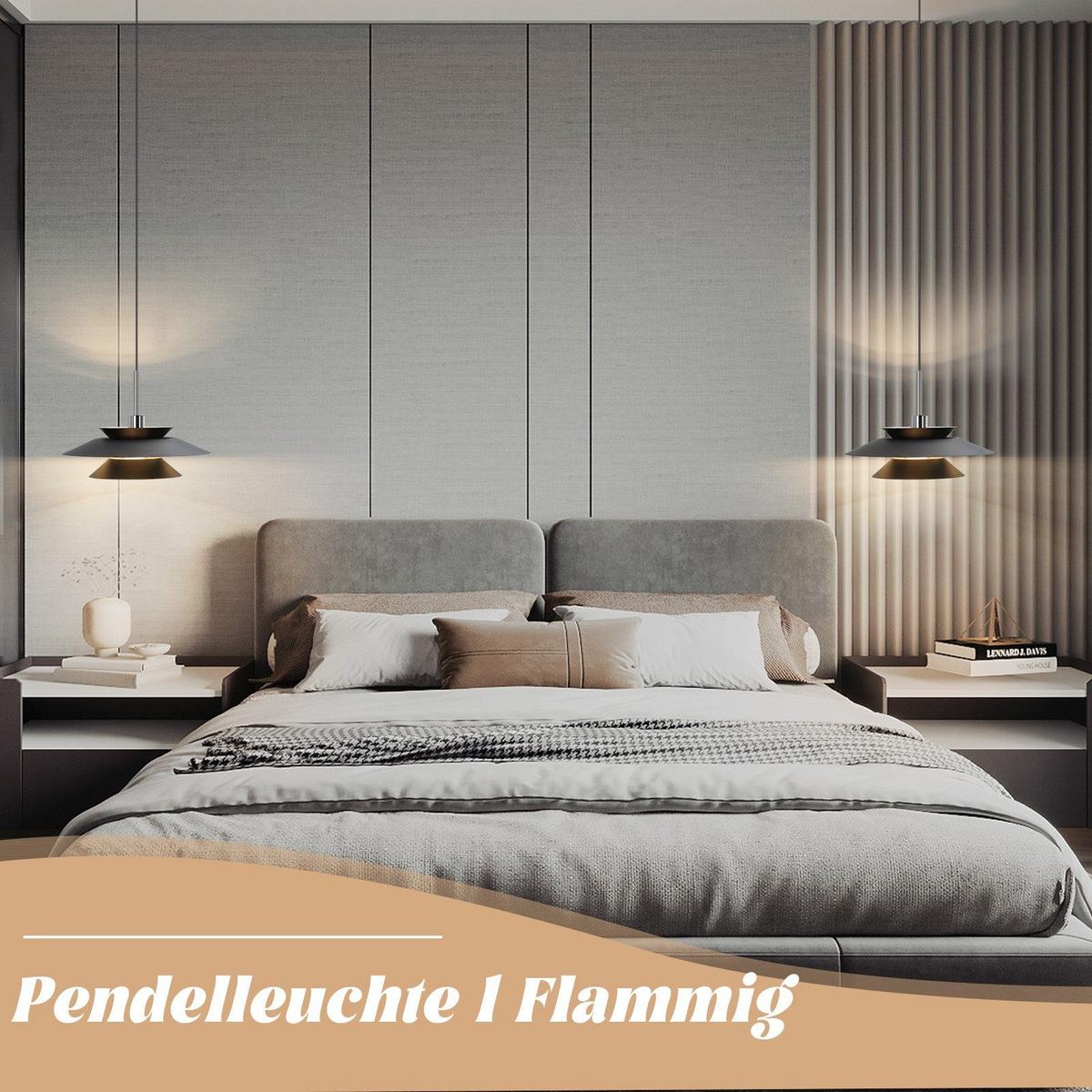 PENDELLEUCHTE Innovation 28/28/178 cm - Schwarz, Metall (28/28/178cm) - Nettlife