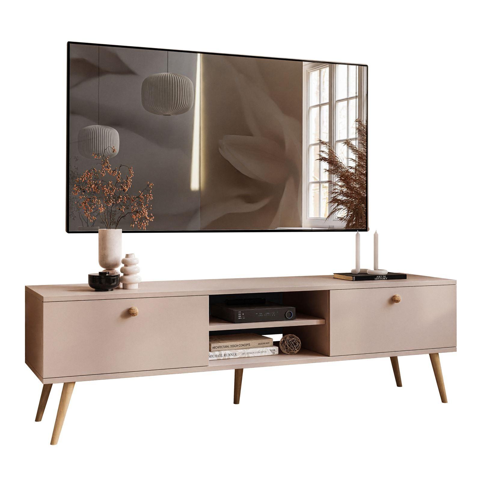 TV-RACK HARMONY 170 cm Macchiato - Cappuccino, Holzwerkstoff (170/50/41cm) - Lookway