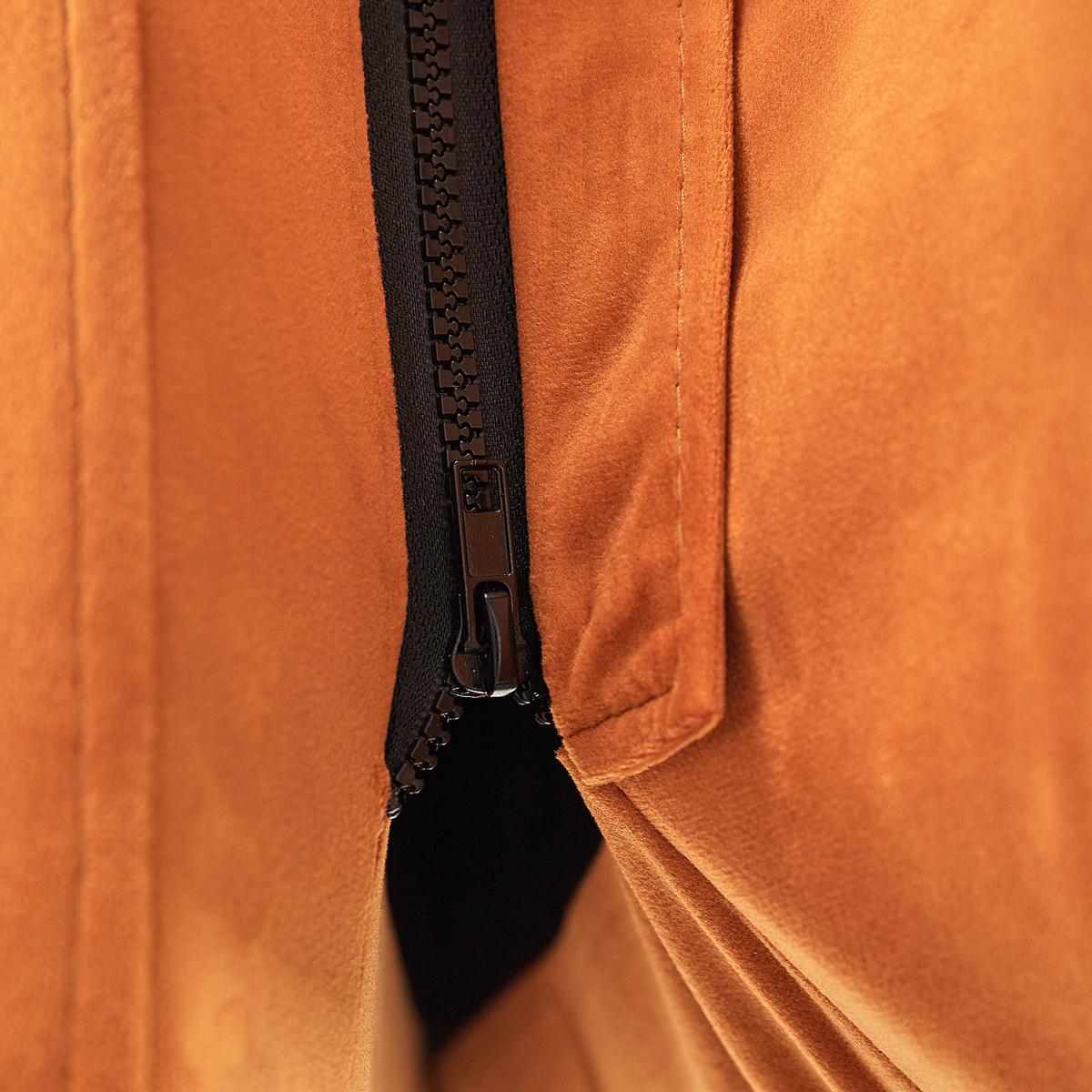 POLSTERBETT 140/200cm Orange Melle - Orange, Textil (140/200cm) - Beliani