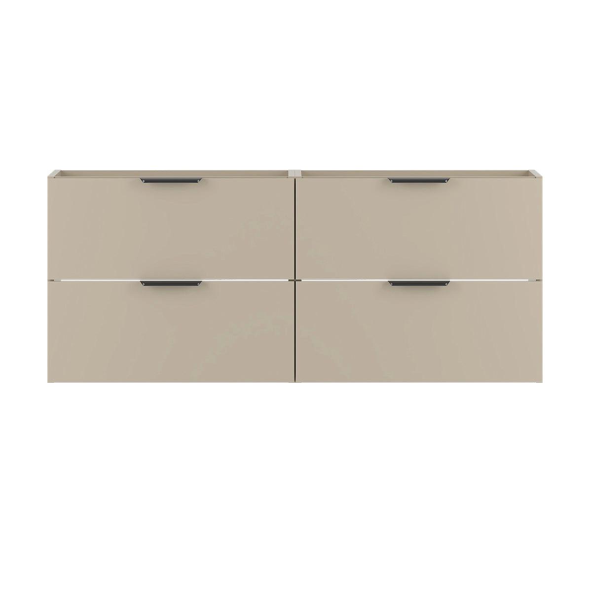 WASCHTISCHUNTERSCHRANK 120cm Astrid Kaschmir - Beige, Holzwerkstoff (120/50/45.8cm) - Petits-meubles