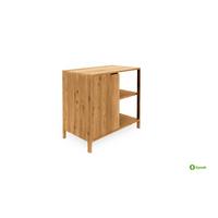 KOMMODE PAUL Wildeiche - Wildeiche, Holz (80/80/50cm) - byoak