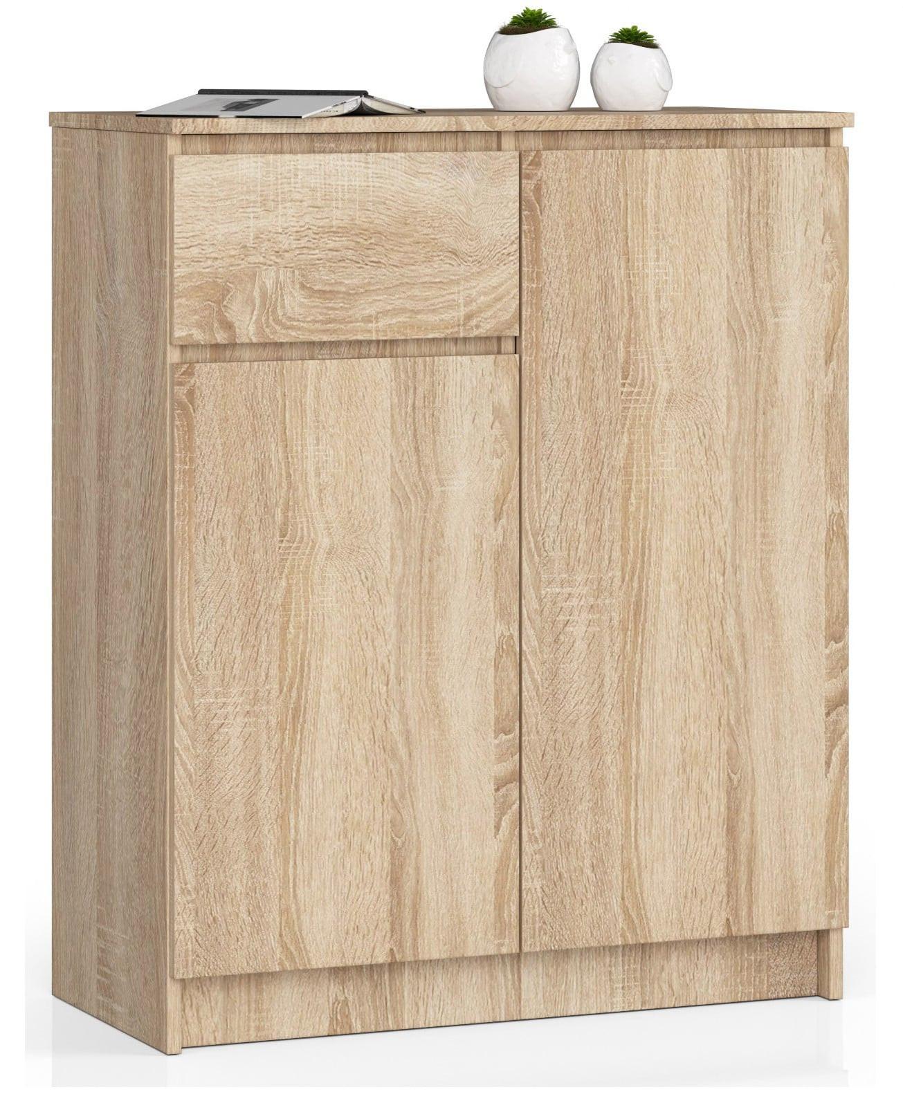 KOMMODE Eiche Sonoma 99/80/40 - Sonoma Eiche, Holzwerkstoff (80/99/40cm) - RAUMHIRSCH FURNITURE