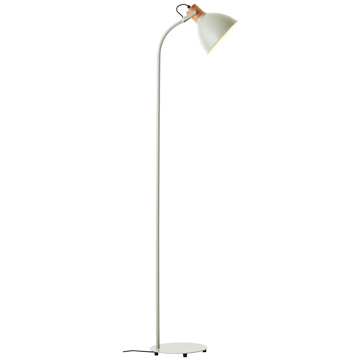 STANDLEUCHTE Erena 94556/63 - Grün, Holz (35/25/150cm) - Brilliant