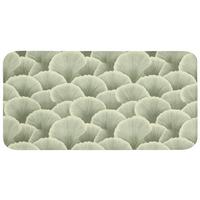 WC-VORLEGER Fächer - Blatt - Grün WC Teppich 120x60 cm - Pastellgrün, Textil (120/1cm) - OnlyWow