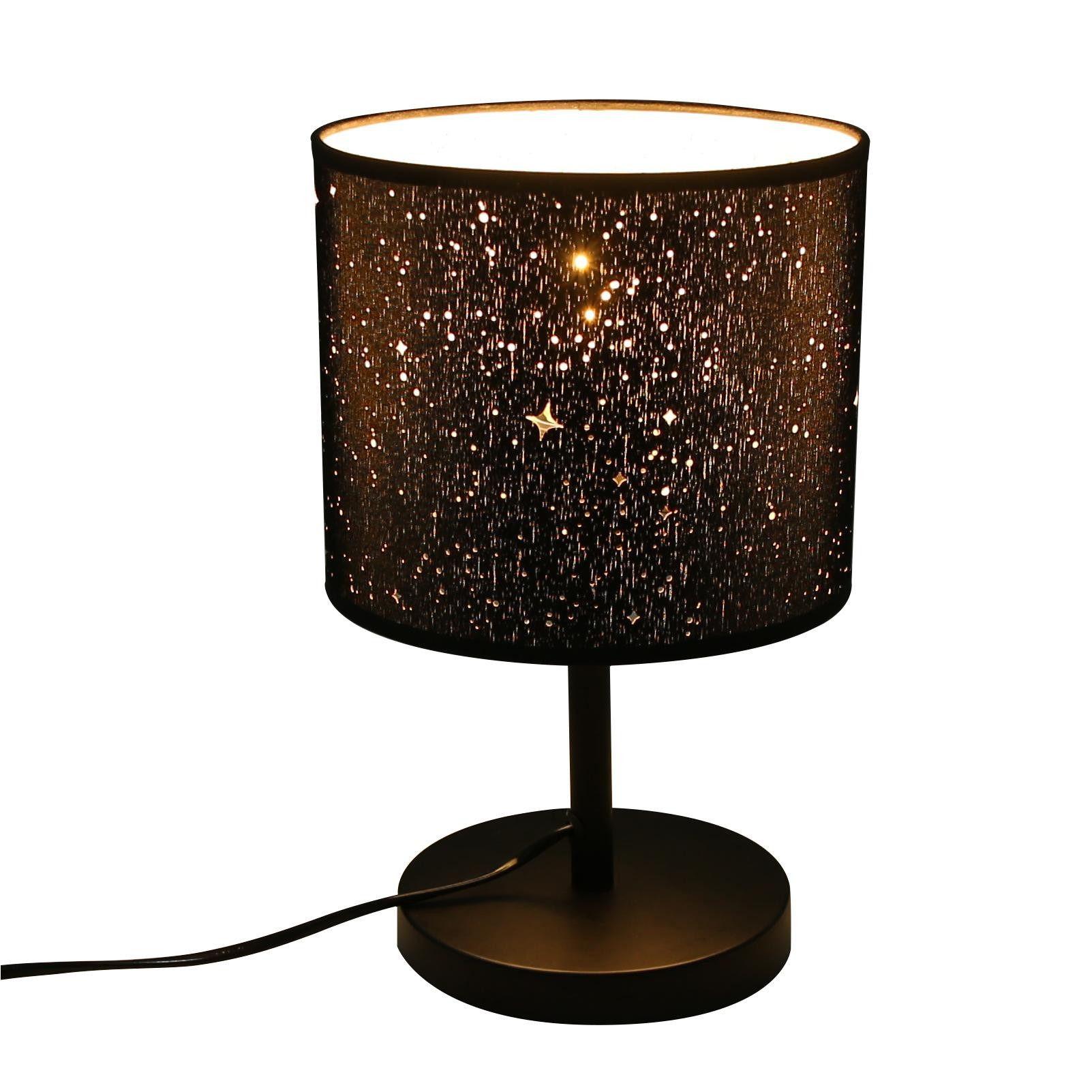 TISCHLAMPE Marisol 19/16/31 cm - Schwarz, Metall (19/16/31cm) - ZMH