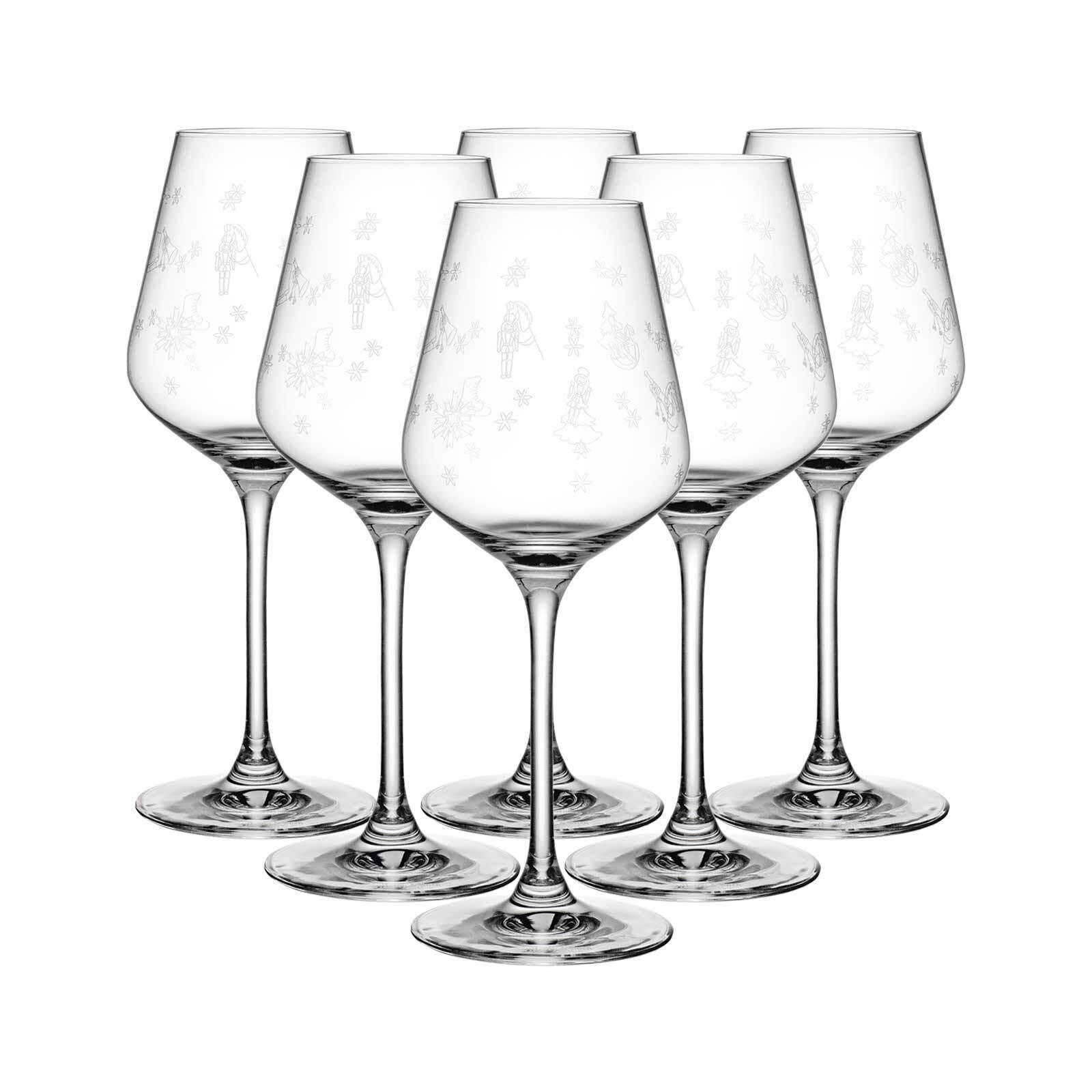 WEISSWEINGLÄSER Toy's Delight transparent 380 ml 6er Set - Transparent, Glas (0.38L) - Villeroy & Boch