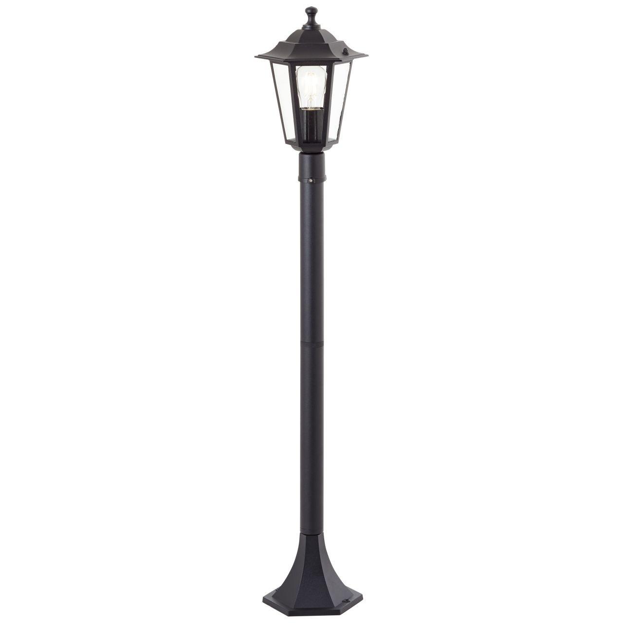 AUSSENSTANDLEUCHTE Carleen 90989A06 - Schwarz, Metall (19/16.5/100cm) - Brilliant