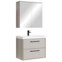 BADMÖBEL-SET Florence 3 Teile Cashmere - 60 x 35 x 51 cm - Kaschmir, Holz (60/53/35cm) - Badplaats