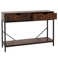 KONSOLENTISCH rechteck Rotbraun - Rotbraun, Holzwerkstoff (30/109/76cm) - MCW