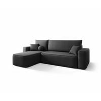 ECKSOFA Agepo In Curio - Anthrazit, Holzwerkstoff/Textil (250/150cm) - Fun Möbel