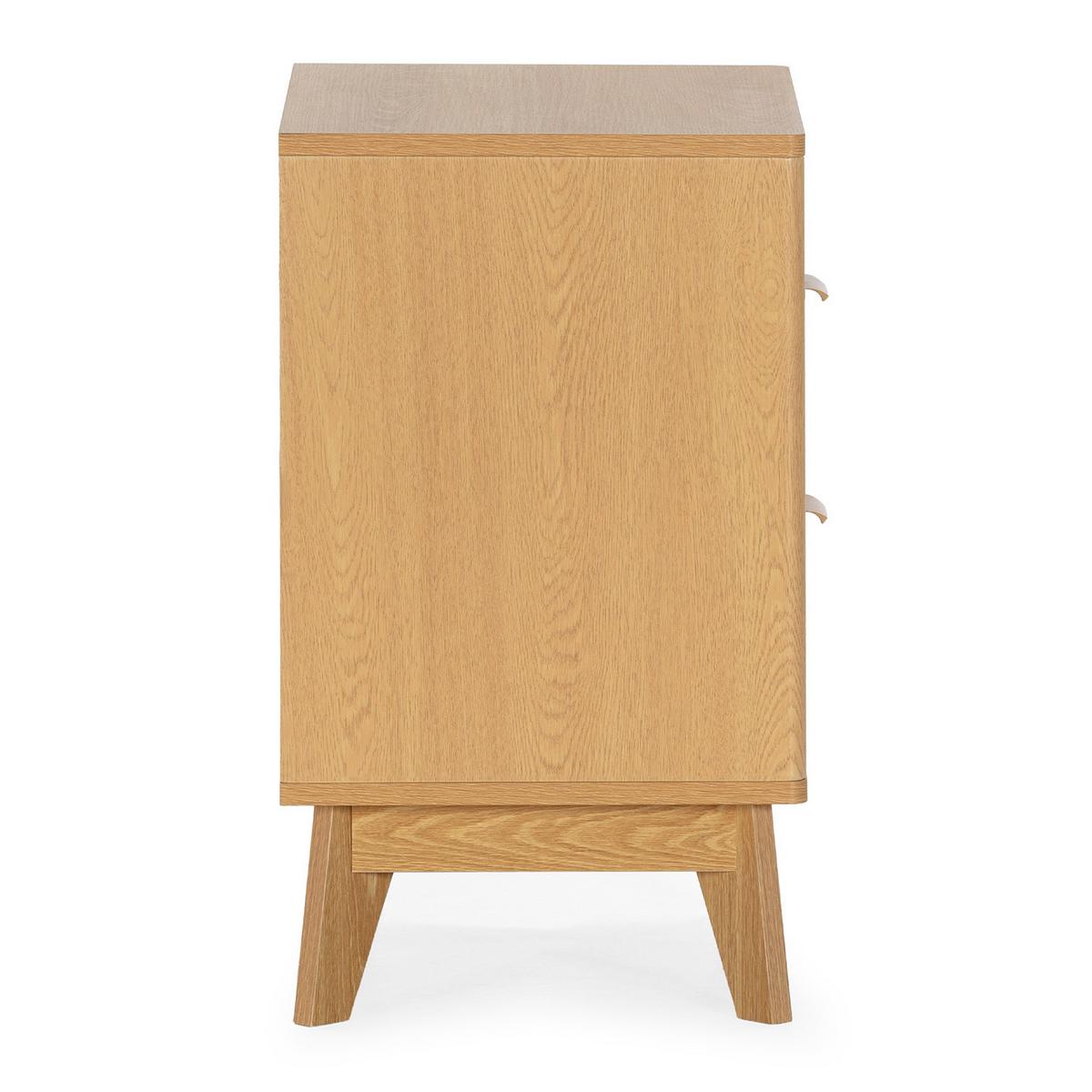 NACHTTISCH Oporton Eichenfarbe - Honigeiche, Holzwerkstoff (45/60/35cm) - VS Venta-stock