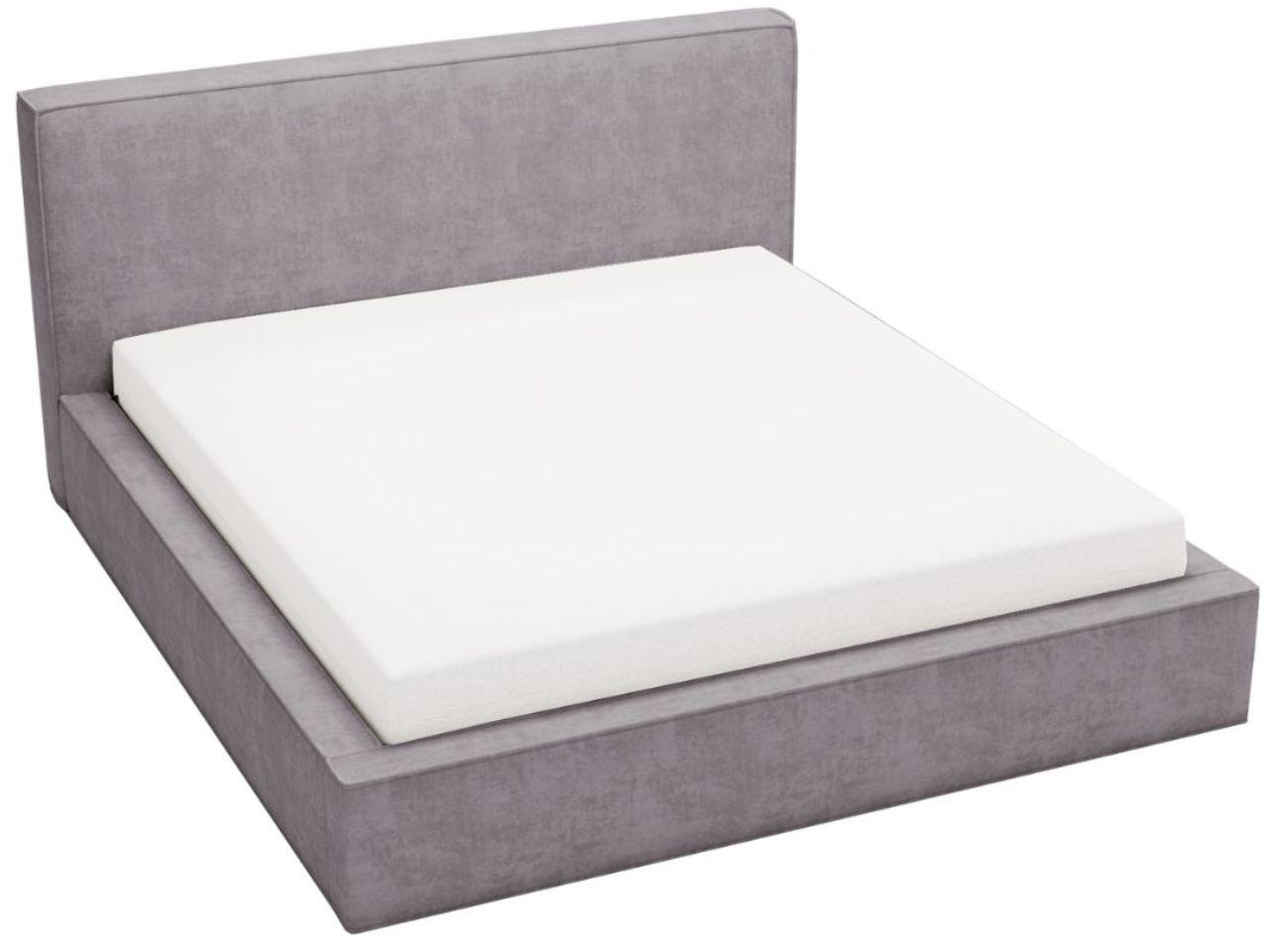 POLSTERBETT Monaco 140x200 Grau - Grau, Textil (140/200cm) - Graingold