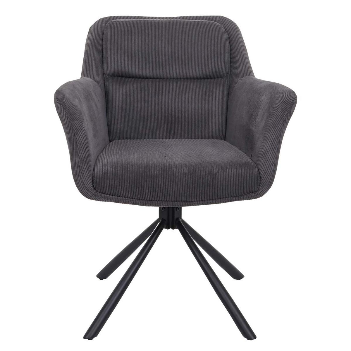 ESSZIMMERSTUHL Grau - Grau, Textil (65/83/57cm) - MCW