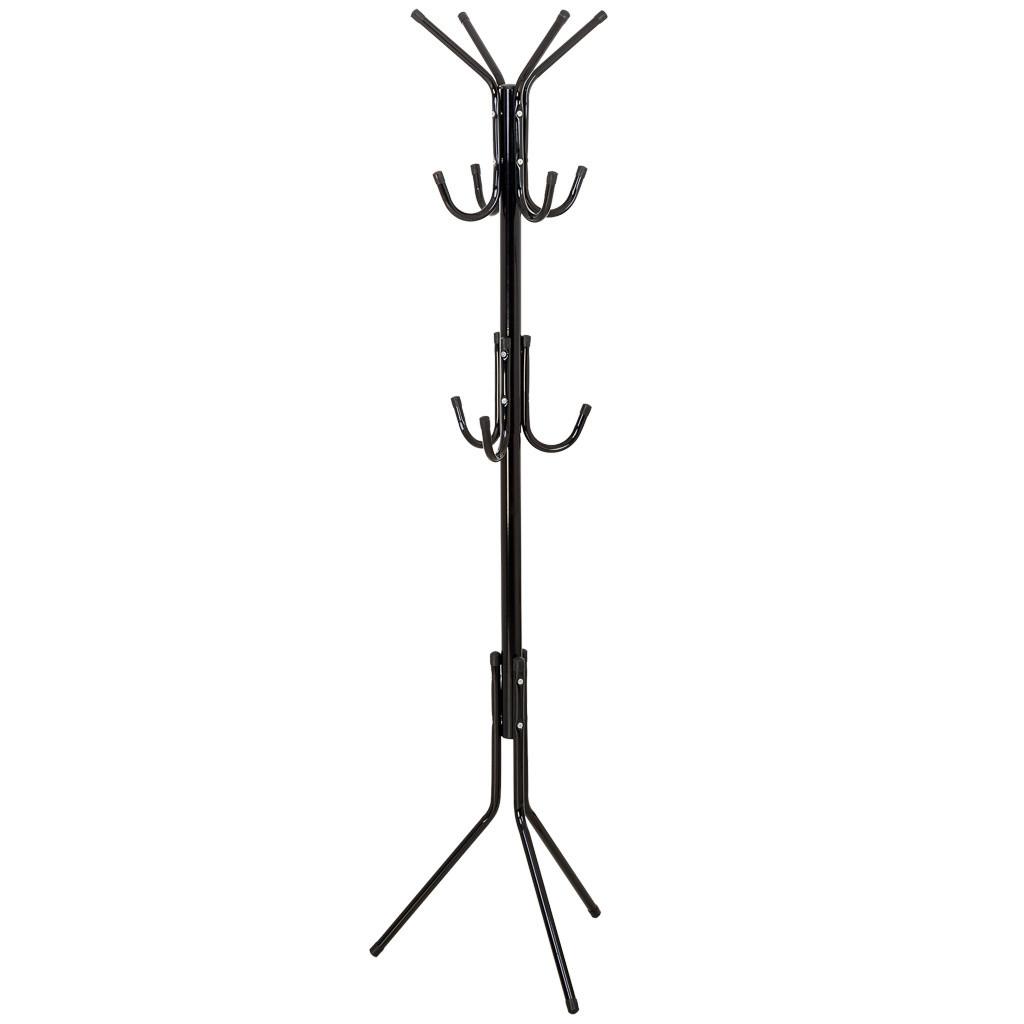 GARDEROBE aus metall - Schwarz, Metall (44/173/44cm) - Wanderlust