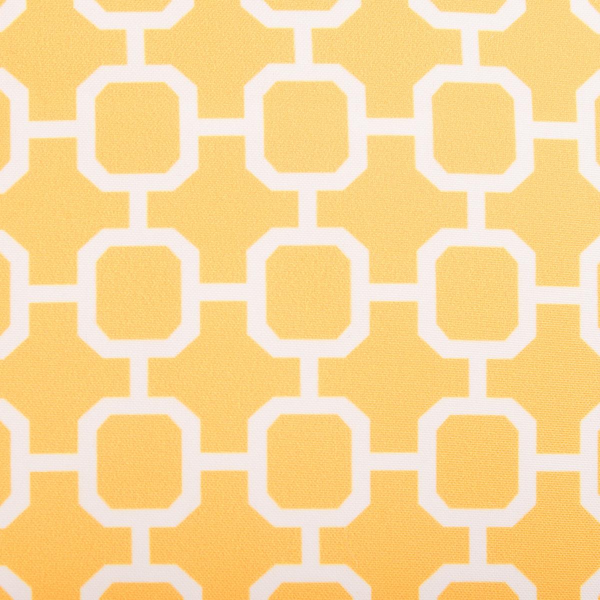 SITZKISSEN Gelb 29 x 38 cm Fiji - Gelb, Textil (38/5/29cm) - Beliani