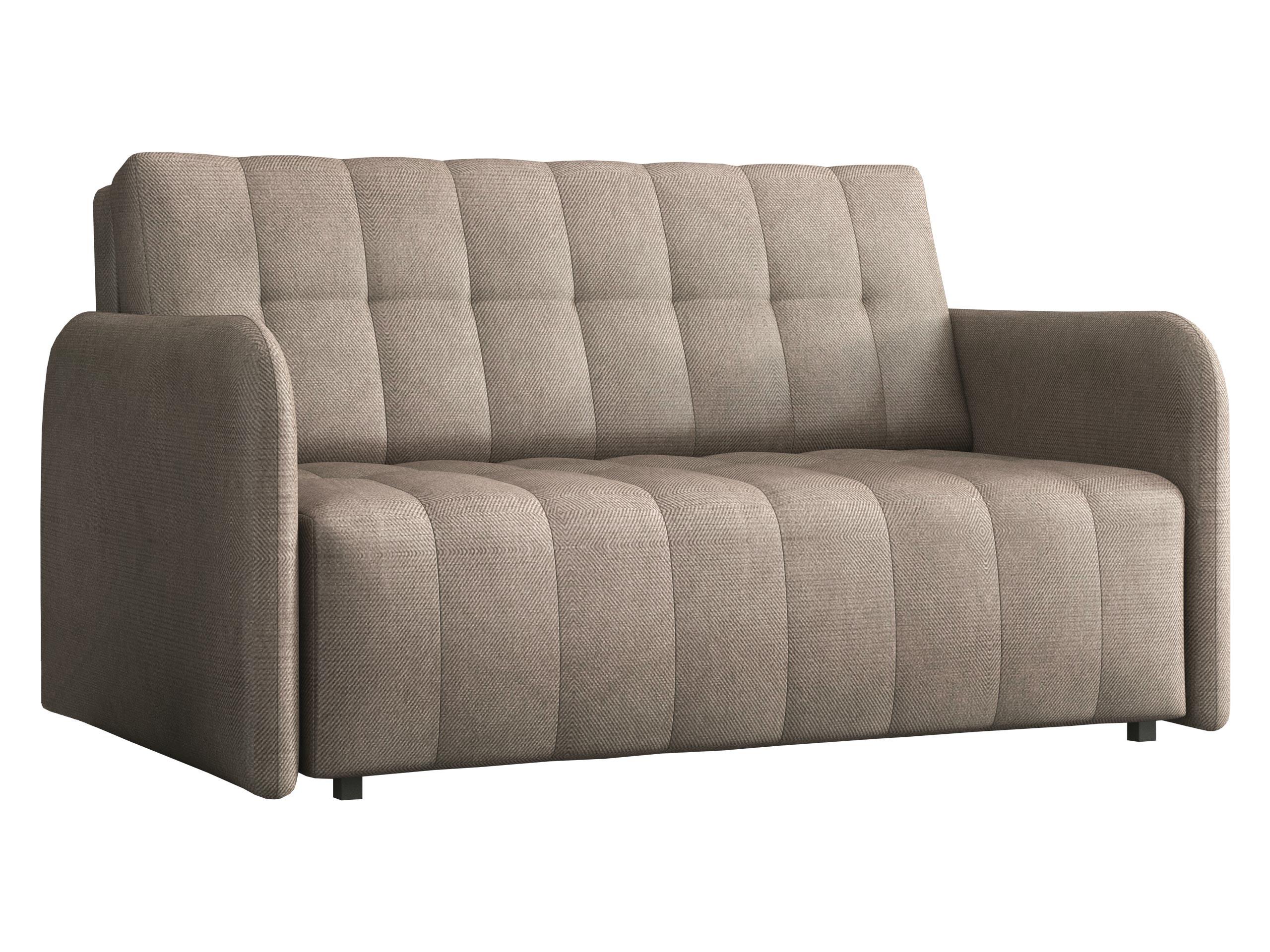 SCHLAFSOFA Viva Grand III - Hellbraun/Schwarz, Holz/Kunststoff (145/85/95cm) - MIRJAN24