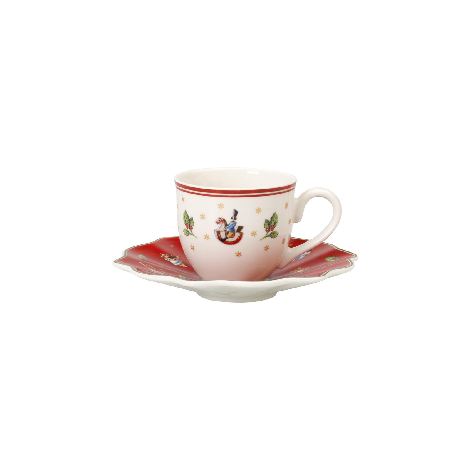 ESPRESSOTASSE MIT UNTERTASSE Toy's Delight bunt 70 ml 2er Set - Multicolor, Keramik (0.07L) - Villeroy & Boch