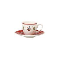 ESPRESSOTASSE MIT UNTERTASSE Toy's Delight bunt 70 ml 2er Set - Multicolor, Keramik (0.07L) - Villeroy & Boch