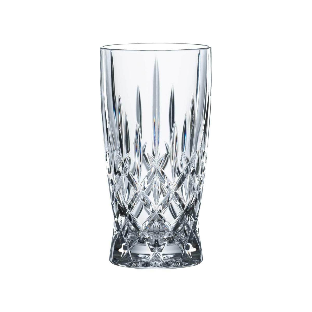 LATTE MACCHIATO SET Noblesse transparent 350 ml 8er Set - Transparent, Glas (0.35L) - Nachtmann