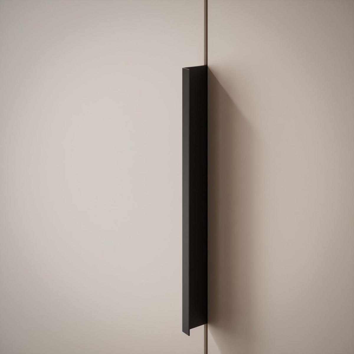 KLEIDERSCHRANK AUREL KASCHMIR 2D2S mit Schubladen - Kaschmir, Holzwerkstoff (100/210/57cm) - Lookway