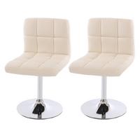 ESSZIMMERSTUHL Beige 2er-Set - Beige/Grau, Textil (43/76/44cm) - MCW