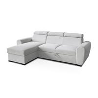 ECKSOFA FALCO mit Schlaffunktion Elli 81 - Grau, Textil (253/174cm) - Lookway