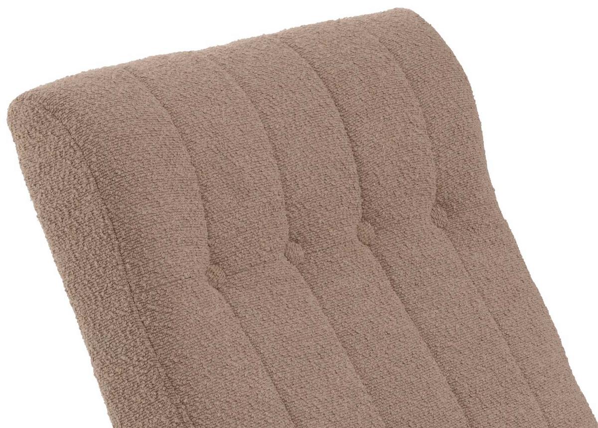 SCHAUKELSTUHL taupe - Taupe, Textil (64/97/85cm) - MCW