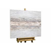 ACRYLBILD HANDGEMALT 100/75 cm - Beige/Braun, Holz/Textil (100/75cm) - KUNSTLOFT
