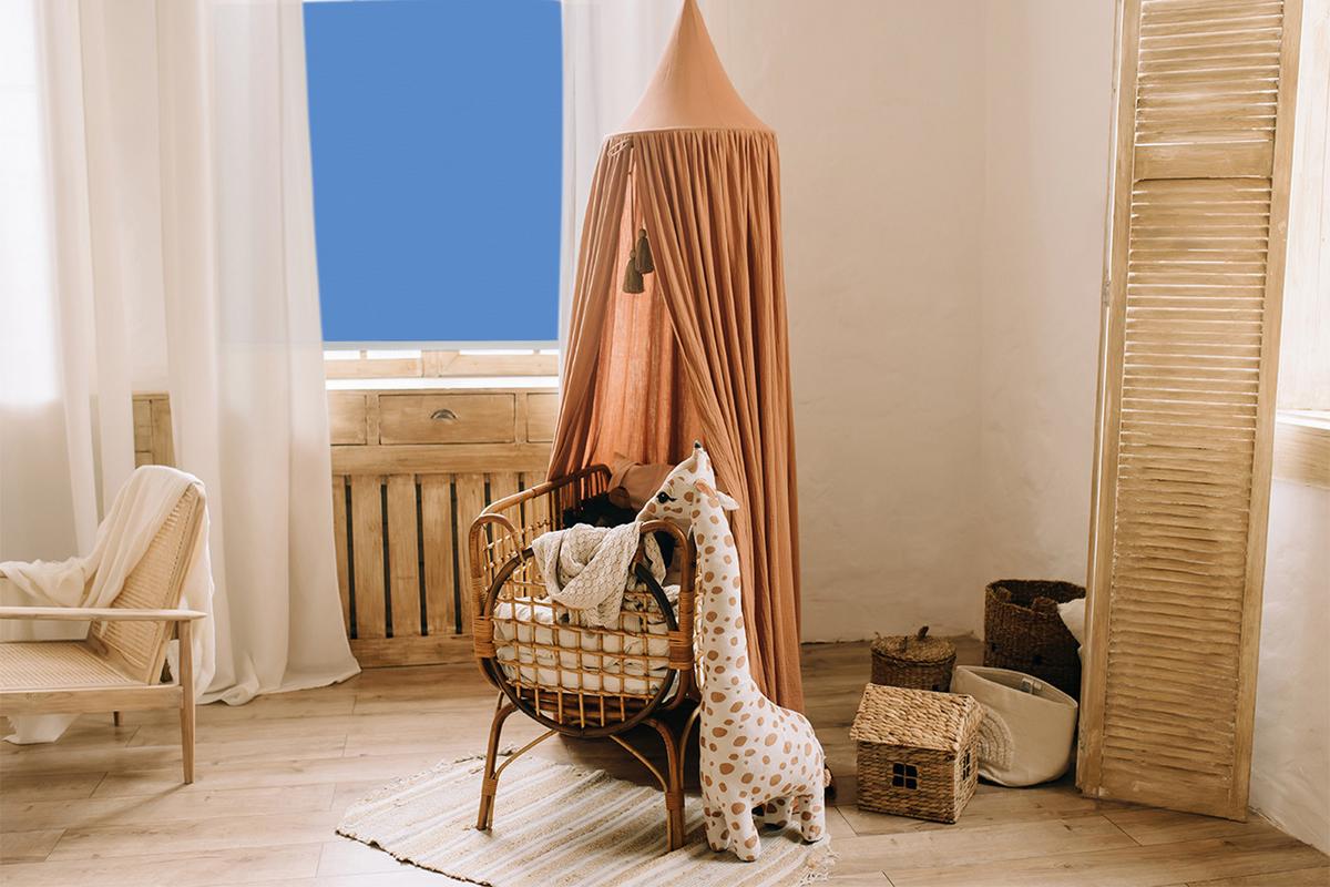INNENROLLO - Fensterrollo - Rollo - 80x180 cm - Blau - Blau, Kunststoff (80/180/0.5cm) - TULUP