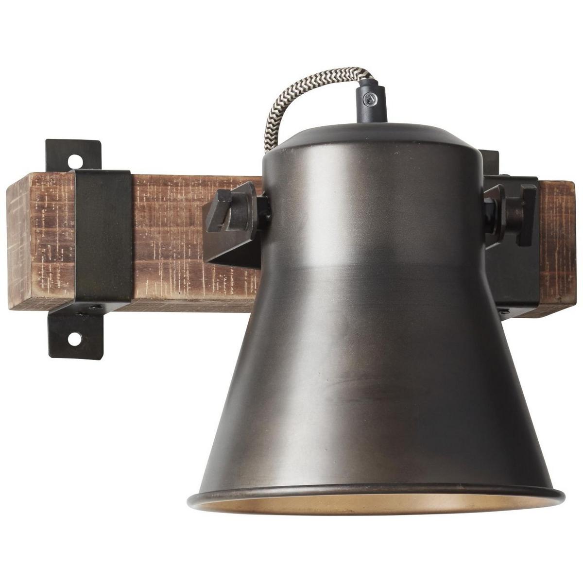 WANDSPOT Decca 85810/46 - Schwarz, Holz (24/17/25cm) - Brilliant