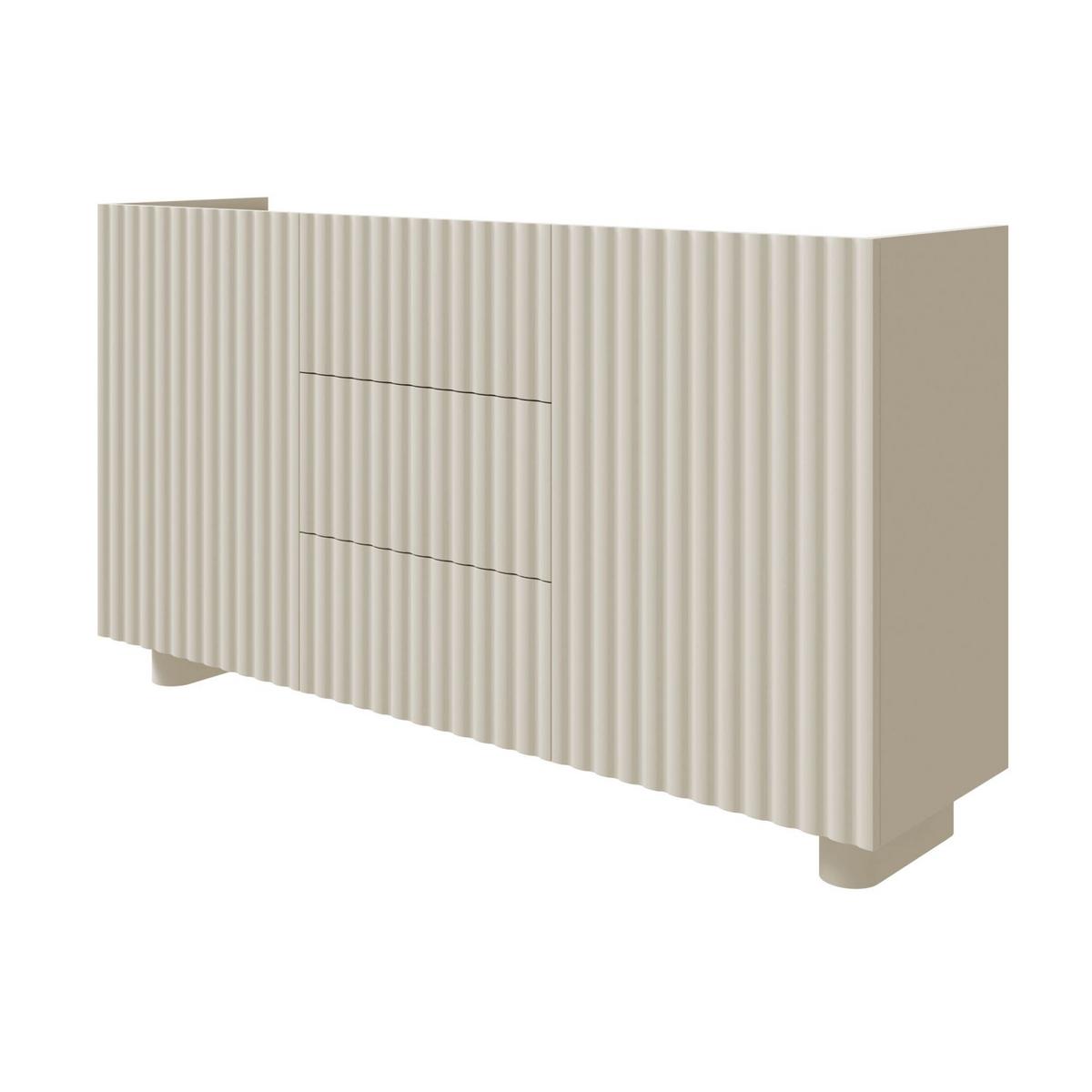 SIDEBOARD 2-türig Fiorra Greige 144 cm - Kaschmir, Holzwerkstoff (144/84/38.8cm) - Selsey