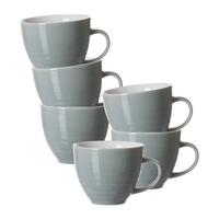 KAFFEETASSEN Suomi Blau 260 ml 6er Set - Blau, Keramik (0.26L) - Ritzenhoff Breker