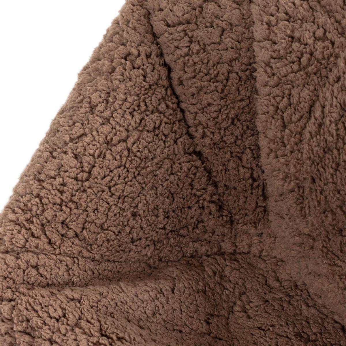 KINDERSITZSACK Kingston Fleece - Mokka, Textil (80/45/80cm) - icon