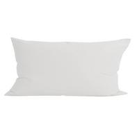 KISSENBEZUG Basic 100% Baumwolle weiß 80/40 cm - Weiß, Textil (40/80cm) - beties Heimtextil