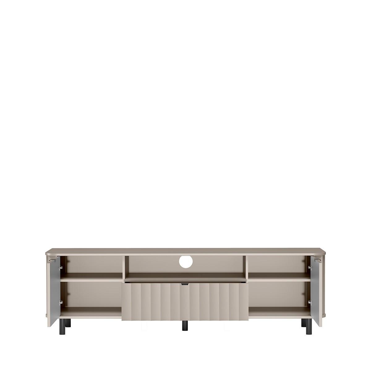LOWBOARD MODERNO 196/57/40,5 cm, Beige - Beige, Holzwerkstoff (196/57/40.5cm) - MASSENO