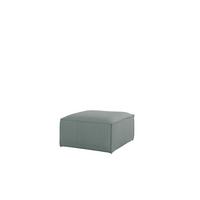 POLSTERHOCKER Celes Premium 65x65cm - Pastellblau, Holzwerkstoff/Textil (65/40/65cm) - Fun Möbel