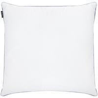 KOPFKISSEN Weiß Hoch 80/80 cm Teide - Weiß, Naturmaterialien (80/80cm) - Beliani
